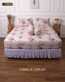 camilla coklat (180x200x30)
