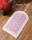 Sajadah Kukbah Motif Pink