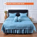 micro tencel baby blue